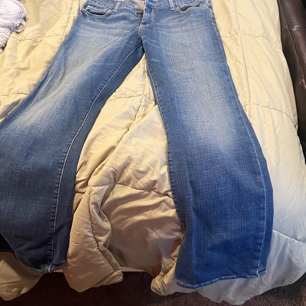 The Limited Blue Boot Cut Jeans Classic Denim